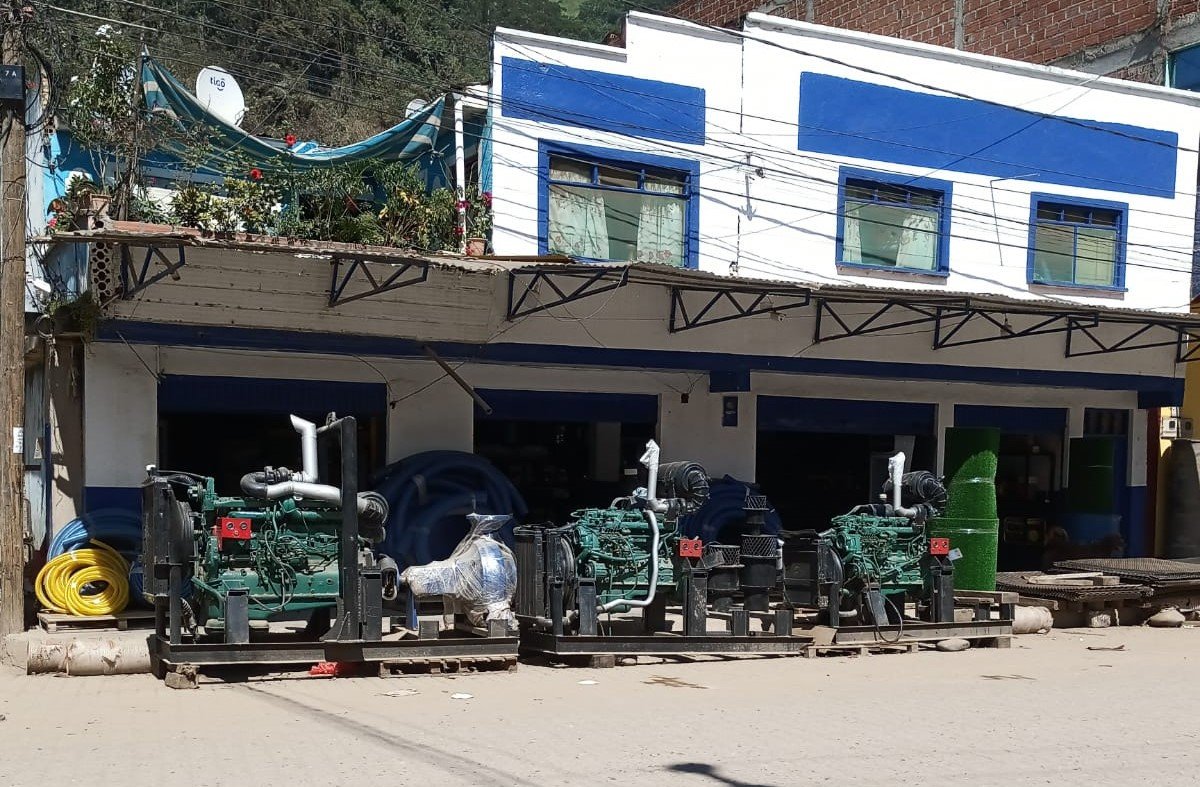 Vista general de instalaciones industriales de Yusmar Coca